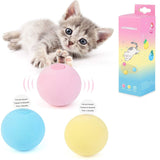 3 Pcs Simulation Sound Cat Ball Toys for Cats Pet Interactive Catnip Funny Toy Selfplaying  Kitten Toy Training Supplies for Cat