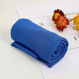 80*30cm Super Absorbent Cooling Towel Fast Drying Soft Breathable Chilly Gym Yoga Towel for Pilates Golf Camping Running Workout