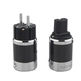 HiFi Audio AC Power Plug Furutech FI50 Rhodium Plated IEC Connector US &amp; EU Version