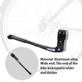 Bike Kickstand Parts City Outdoor Universal Non Slip Mountain Bicycle Aluminum Alloy Adjustable Length Center Mount Road Cycling