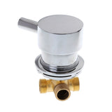 G1/2" Hot &amp; Cold Water Mixing Valve Thermostatic Mixer Two In &amp; One Out Faucet For Shower Room G2AB