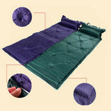 2Pcs Inflatable Pillow Air Mattress Self Inflating Camping Mat Sleeping Bed Camping Pad Picnic Beach Mat Sand Mat