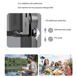 New Q09 Bluetooth Selfie Stick Sports Handheld Stabilizer Telescopic Tripod Comes With Detachable Fill Light