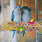 Bird Toy Set Parrot Shredder Foraging Assorted Hanging Cage Bird Chewing Rack Toys Pet Molar Pastime Tesring Chewing Birdie Bite