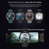 2021 Smart watch Men Bluetooth Call Blood Pressure Fitness Bracelet 1.28 inch Relogio Feminino G1 Voice Assistant Sound Record