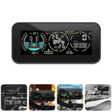 1 Set Universal Motorcycle Head Display TPMS Monitor Tire Pressure Detector