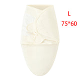 Baby sleeping bag newborn envelope cocoon wrap swaddle soft 100% cotton 0-6 months sleep blanket