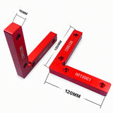 2pcs Tools Carpenter Aluminium Alloy Squares Lightweight Corner Positioning 90 Degree Woodworking