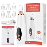 Facial Blackhead Remover Nose Pore Cleaner Vacuum Suction Pimple Black Dot Removal Facial Cleaning Beauty Tools Face Skin Care