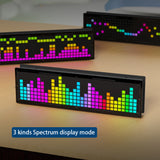 Diy electronic music spectrum kit RGB full color 32x8 lattice music spectrum display SMD WS2812 clock diy soldering project