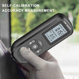 HW-300S Coating Thickness Gauge High Accurancy Paint Film Thickness Tester LCD Backlight Display Thickness Measuring Tool