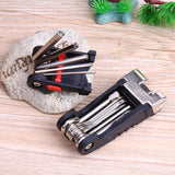 2018 Mini Repair Pocket Folding Tool 11 in 1 Bicycle Moutain Road Bike Tool Set Cycling Multi Repair Tools Kit Wrench 300g