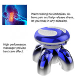 USB Charing Electric Neck Massager Multifunction Massage Plastic Back Head Neck Triangle Shape Anti Cellulite Body Relaxation