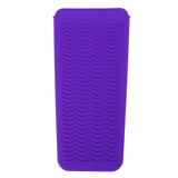Silicone Heat Resistant Hair Styling Tool For Curling Iron  Straightener Multi-function Non-slip Flat Travel Mat Pouch barber