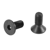 Dropship-8Pcs MTB Bike Lock Shoe Cleat Mounting Screw for Shimano SPD Self-Locking Pedal Lock Steel Black