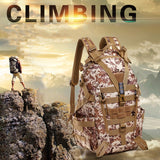 Camping Hiking Backpack Men Bag Outdoor Travel Bags Climbing Rucksack Hiking Sport Bag