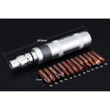 15pcs 12pcs Precision Screwdriver Set Impact Multifunctional Industrial Grade Bits Screw Extractor For Repairing Driver Multitul