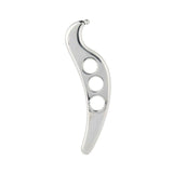 JYTOP Gua Sha Massage Tool Stainless Steel Manual Scraping Massager Skin Care Tool for Relieve Muscle Fatigue, Detox and Beauty
