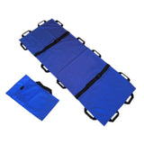 Thickened Canvas 12 Handles Soft First Aid Home Household Medical Stretcher With Handbag