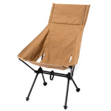 Outdoor Ultra-Light Aluminum Alloy Folding Chair Portable Heightening Fishing Chair Leisure Chair Breathable Moon Chair