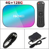 HK1 Box Android 9.0 S905X3 Amlogic Tv Box 8K HD USB 3.0 1000M Ethernet Dual Wifi 2.4G 5G BT 4.0 Smart Tvbox Android HK1 Box
