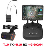 Skydroid T10 Remote Control Mini Camera 10km Digital Map Transmission with Camera Four-in-one for Plant Protection machine