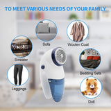 Electric Lint Remover & Fabric Shaver, Small Home Stainless Portable Fuzz Remover for Fabric, Pet Hair,Clothes, Blanket