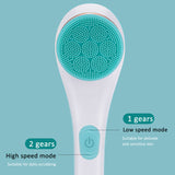 5 In1 Electric Bath Brush Non-slip Cleaning Exfoliation Massage Shower Bathroom Brush Scrub Skin Back Body Massage Health Care