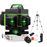 16 Lines 4D Laser Level green line Self-Leveling  360 Horizontal And Vertical Super Powerful Laser level green Beam laser level