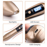 Betime LCD 9 Level Face Skin Dark Spot Remover Laser Plasma Pen Machine Mole Tattoo Removal Facial Freckle Tag Wart Beauty Care