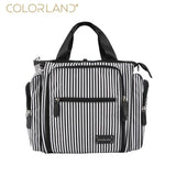 Colorland Baby Diaper Bag For Diapers Wet Bolsa Maternidade Baby Nappy Nursing Bag For Mother Organizer Mummy Maternity Bags