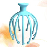 Portable Twelve-claws Head Claw Massager Scalp Massage Tool Handheld Massager Steel Head Massage Claw Acupoints Soothe Brai