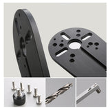 Wood Router Milling Slotting Circle Groove Circle Cutting Jig for Makita Electric Hand Trimmers Woodworking Work Bench