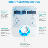 NEW Dcool Portable Cool + Hot + EMS For Skin Tightening Anti Puffiness Facial Electroporation Machine Beauty Device