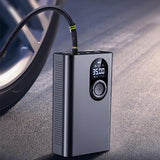 Portable Electric Tire Inflator Automatic Pressure  Rechargeable  Digital Display Car Air Compressor Fit for Motorcycle Balls