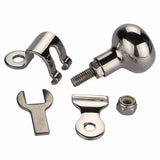 Boat Accessories Universal Stainless Steel Steering Power Handle Ball Grip Knob Turning Helper for Marine Boat Yacht