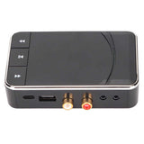 NFC Bluetooth Audio Receiver Transmitter 15m / 49ft Effective Range 2 in 1 NFC Wireless Transceiver for Speaker Home Theater