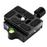 Camera Quick Release Plate Universal Camera Quick Release Clamp Adapter With PU60 QR Plate For Tripod Monopod Slider