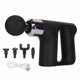 5 Gears Massage Power Percussion Muscle Massager Small Portable Relax Fitness Electric Frequency Conversion Therapy Massager