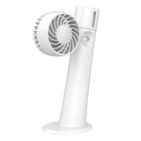 Handheld Spray Fan Rechargeable Portable Handheld Personal USB Fan with 2 Speed Strong Wind for Outdoor Office