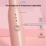 USB Rechargeable Hair Straightening Comb Mini Travel Curling Straight Dual-use Wireless Hair Straightener Brush Fast Heating