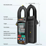 ST211 ST212 Digital Clamp Meter Multimeter AC DC Volt Amp Ohm Cap NCV Tester 0.2A~400A 0.5V~600V Black Red