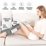 Wireless Air Compression Leg Massager Heating Wrapped Relieve Calf Muscle Fatigue Massage Relax Promotes Blood Circulation