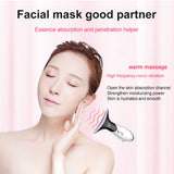 LED Facial Neck Massager Photon Therapy Face Neck Wrinkle Removal Vibration Face Skin Lifting Tightening Massager Skin care tool