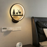 20W LED Wall Lamp Modern Creative Bedroom Wall Light Indoor Living Room Dining Room Corridor Lighting Decoration
