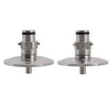 2"Tri Clamp to Pin Lock Post Gas Liquid Post SS304 Sanitary Brewer Fitting 64mm OD ferrule