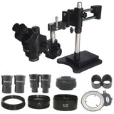 3.5X-90X Double Boom Zoom Simul Focal Trinocular Stereo Microscope 38MP HDMI-Comp USB  Microscopio Camera Phone PCB Repair Tools