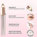 Women Electric Eyebrow Trimmer Usb Rechargeable Eye Brow Epilator Mini Lipstick Shaper Shaver Painless Razor Facial Hair Remover