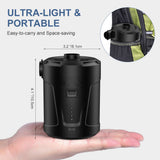 RUNACC 5000mAh Built-In Power Supply USB Quick Pump Air Cushion Swimming Ring Inflatable Sofa Wireless Electric Charging Pump