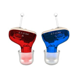 1 Pair Hearing Aid with Battery Audifonos Digital Voice Sound Amplifiers Mini Ear Aid for The Elderly Deafness Health Care